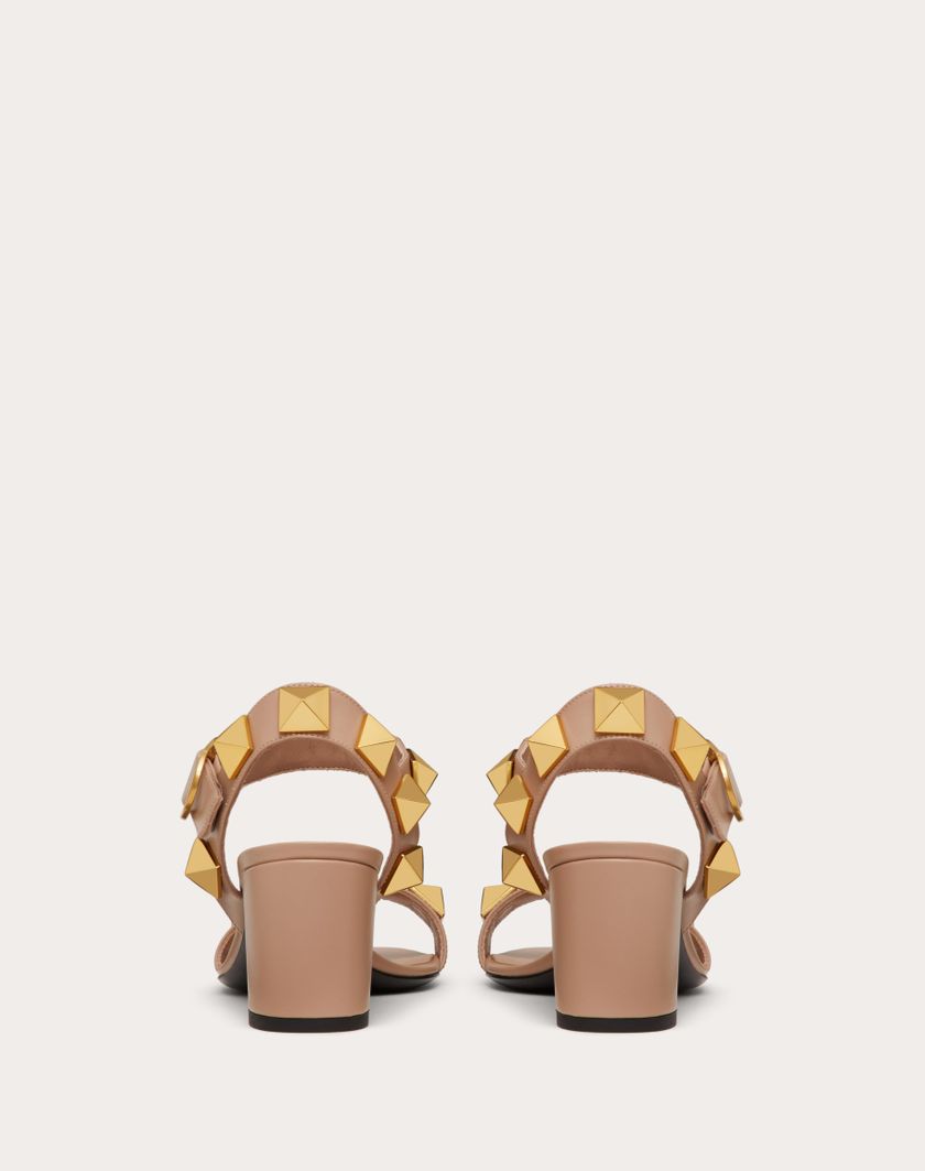 ROMAN STUD CALFSKIN SANDAL 60 MM - Image 5